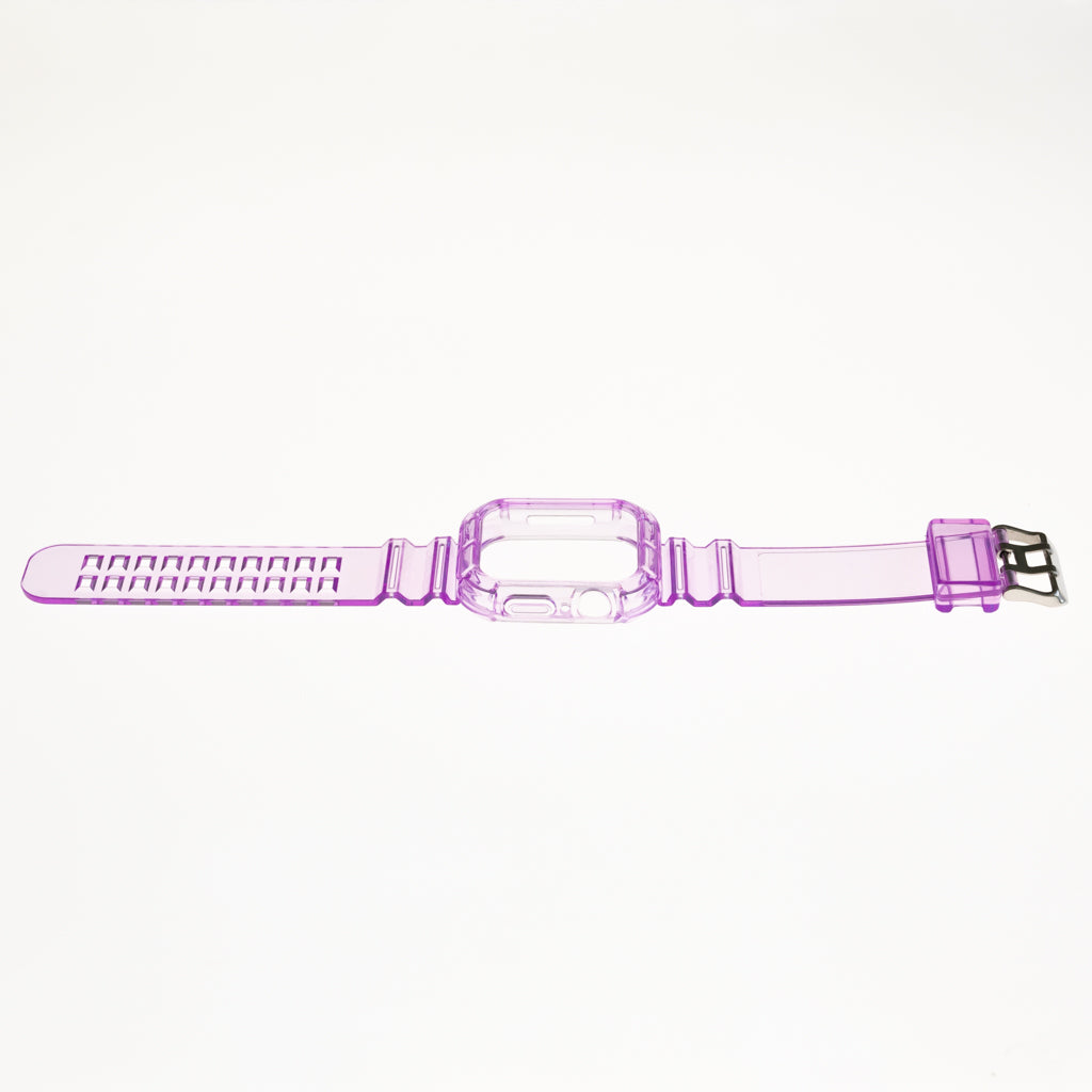 Pulsera Bumper Rugged Morado para Apple Watch 45mm - PULRG13