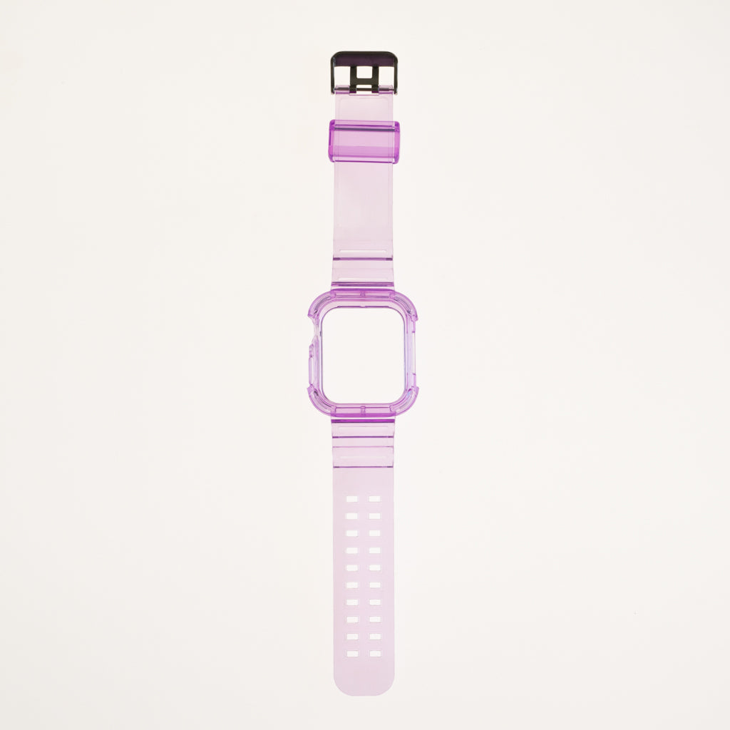 Pulsera Bumper Rugged Morado para Apple Watch 45mm - PULRG13