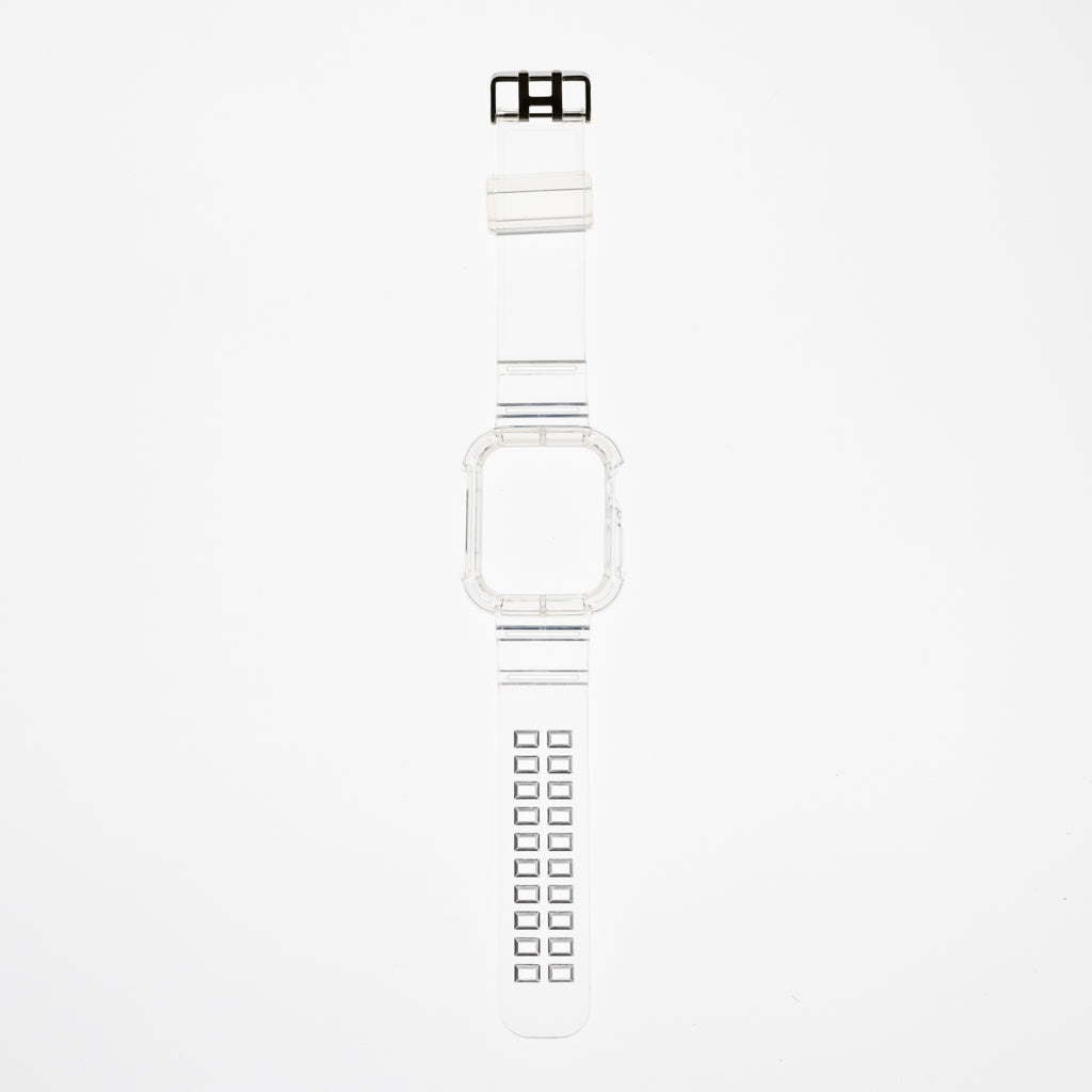 Pulsera Bumper Rugged Transparente para Apple Watch 42 mm - PULRG17