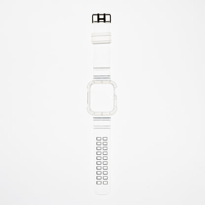 Pulsera Bumper Rugged Transparente para Apple Watch 42 mm - PULRG17