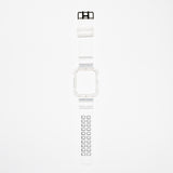 Accesorio generico pulsera con bumper rugged apple watch 42 mm transparente