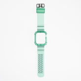 Accesorio Generico Pulsera Con Bumper Rugged Apple Watch 42 Mm Color Verde