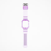 Accesorio Generico Pulsera Con Bumper Rugged Apple Watch 42 Mm Color Morado