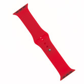 Accesorio El Rey Pulsera Silicon Apple Watch 38 / 40 Mm Color Rojo