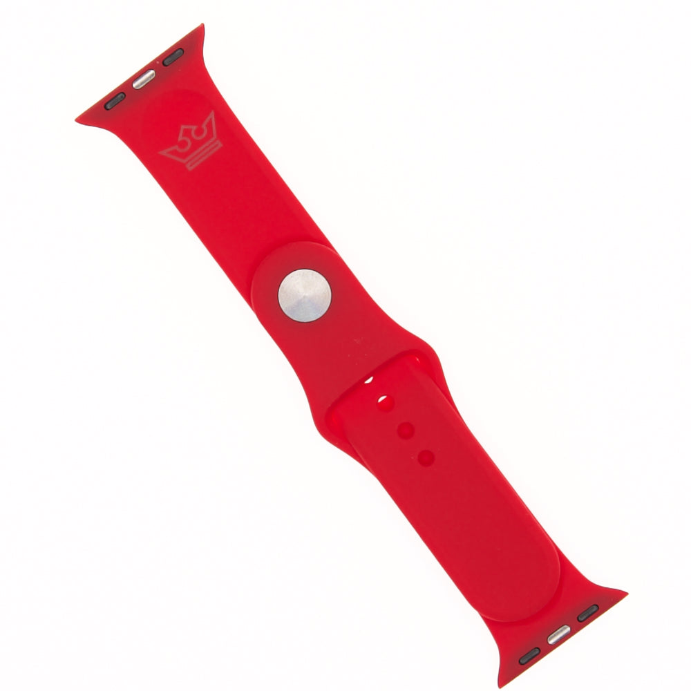 Pulsera Silicon Roja 42/44 mm - Accesorios El Rey - PULSLTP01