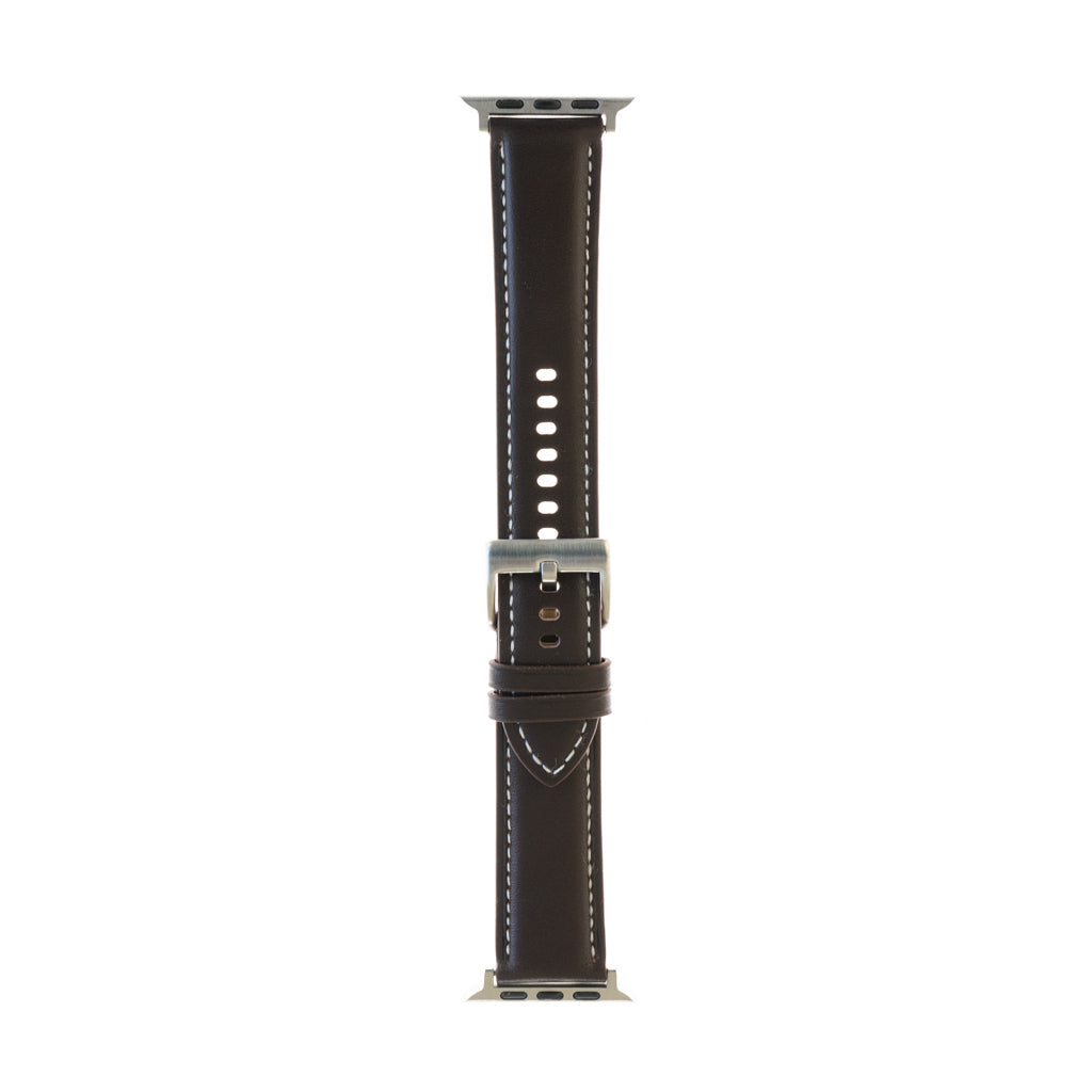 Pulsera de Cuero Café para Apple Watch 38mm - PULTCG02