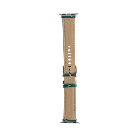 Pulsera de Cuero Verde 38mm - PULTCG07