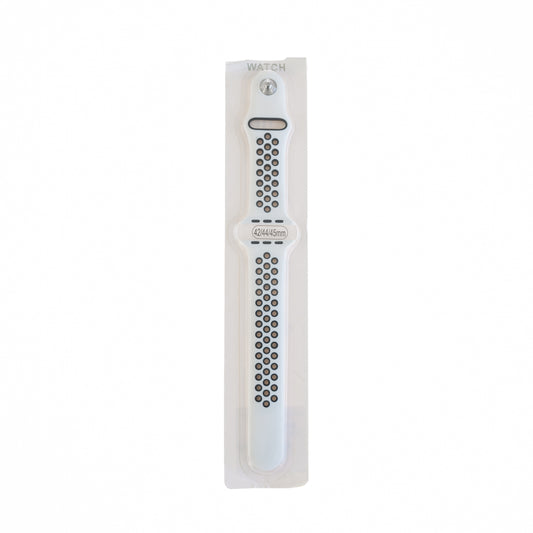 Accesorios el rey pulseras tipo nike blanco / negro 42 mm / 44 mm / 45 mm