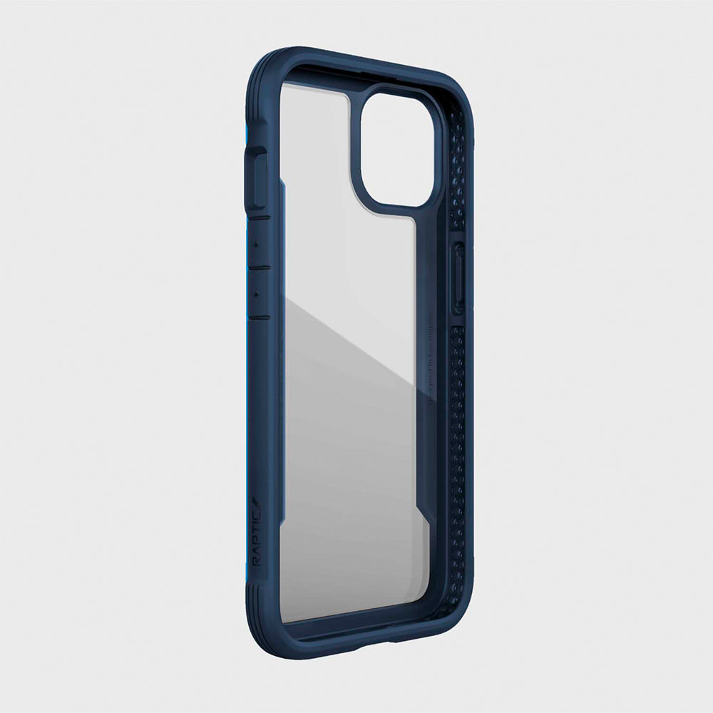 Estuche X-doria Raptic Shield Pro para iPhone 13 - Azul - RAPT07