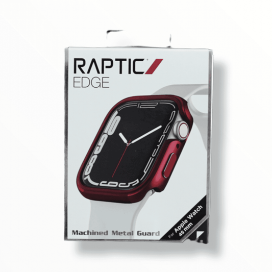 Estuche Raptic Edge Bumper Rojo para Apple Watch 45mm - RAPT122