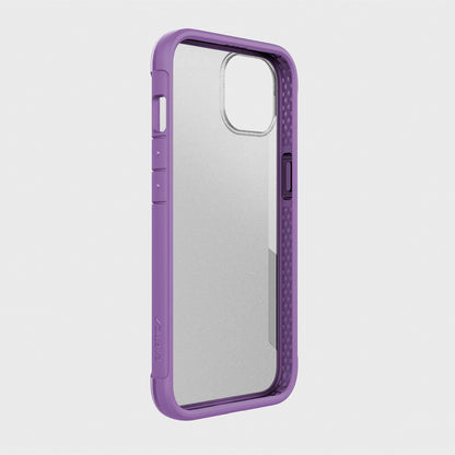 Estuche Clásico Xdoria Raptic Terrain Morado para iPhone 13 - RAPT16