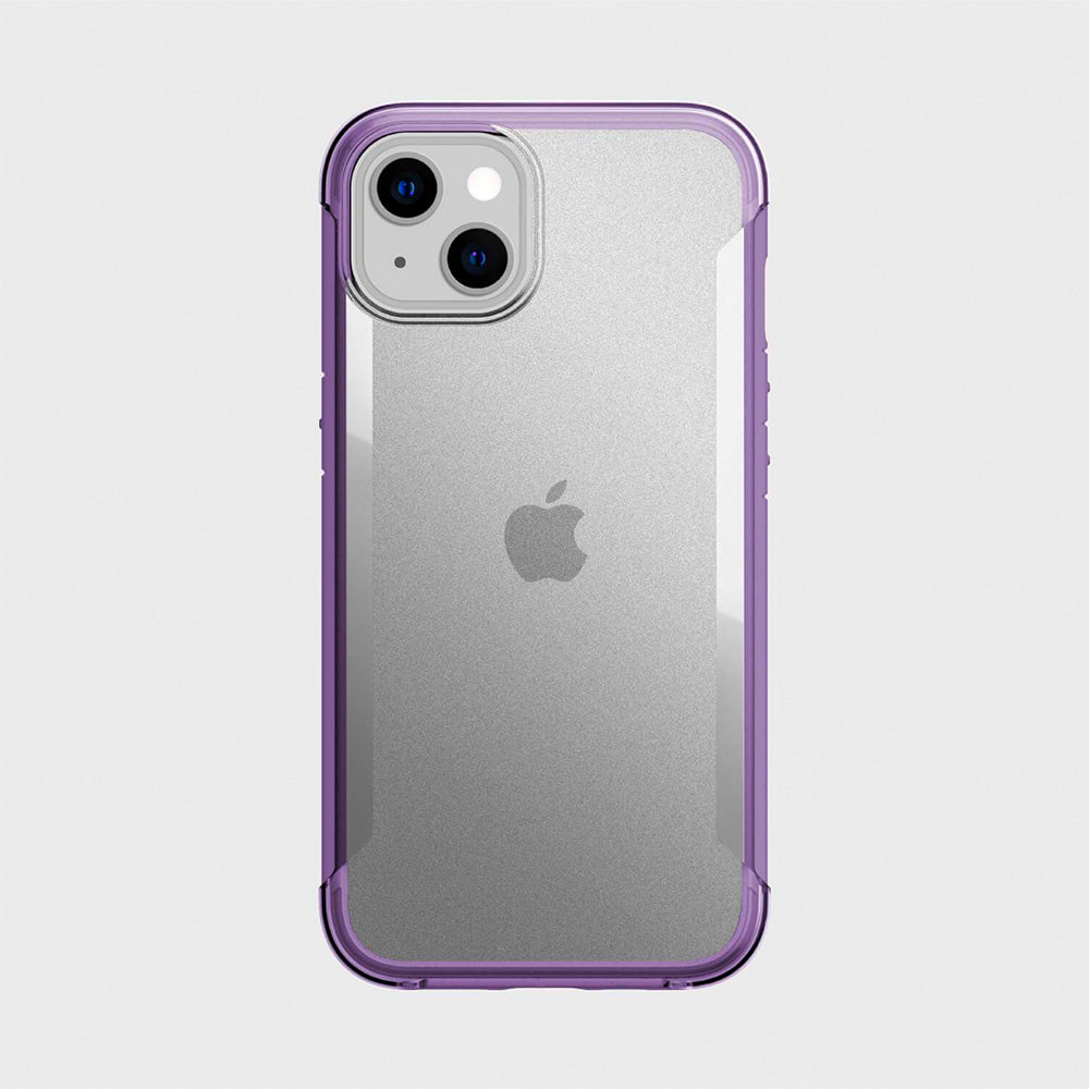 Estuche Clásico Xdoria Raptic Terrain Morado para iPhone 13 - RAPT16