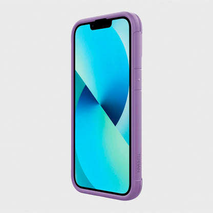 Estuche Clásico Xdoria Raptic Terrain Morado para iPhone 13 - RAPT16