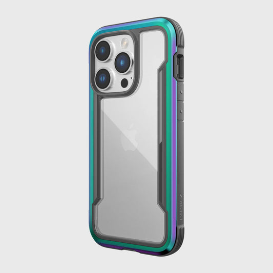 Estuche Xdoria Raptic Shield Tornasol para iPhone 14 Pro - RAPT172