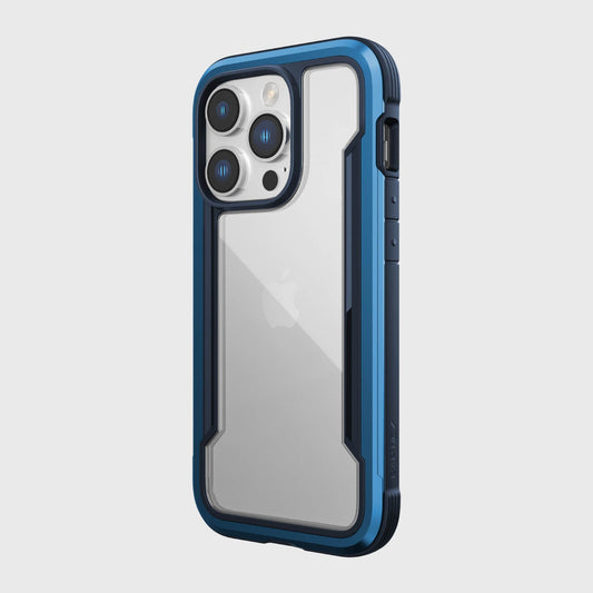Estuche Protección Xdoria Raptic Shield iPhone 14 Pro - Azul Marino - RAPT173