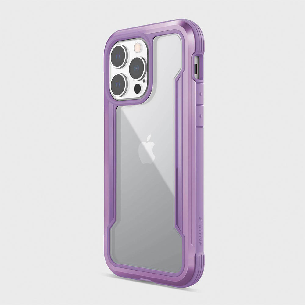 Estuche Xdoria Raptic Shield Pro Morado para iPhone 13 Pro - RAPT28