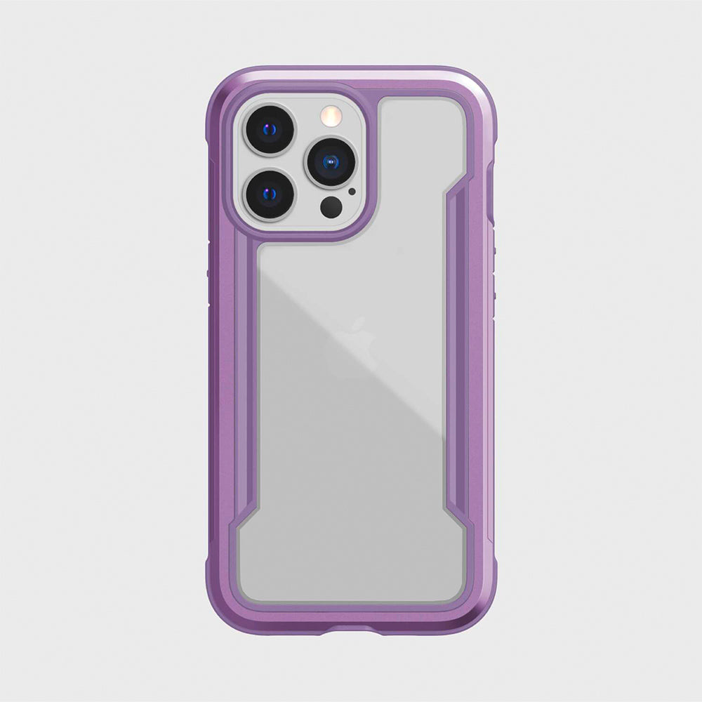 Estuche Xdoria Raptic Shield Pro Morado para iPhone 13 Pro - RAPT28