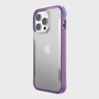 Estuche Clásico Xdoria Raptic Terrain Morado para iPhone 13 Pro - RAPT35