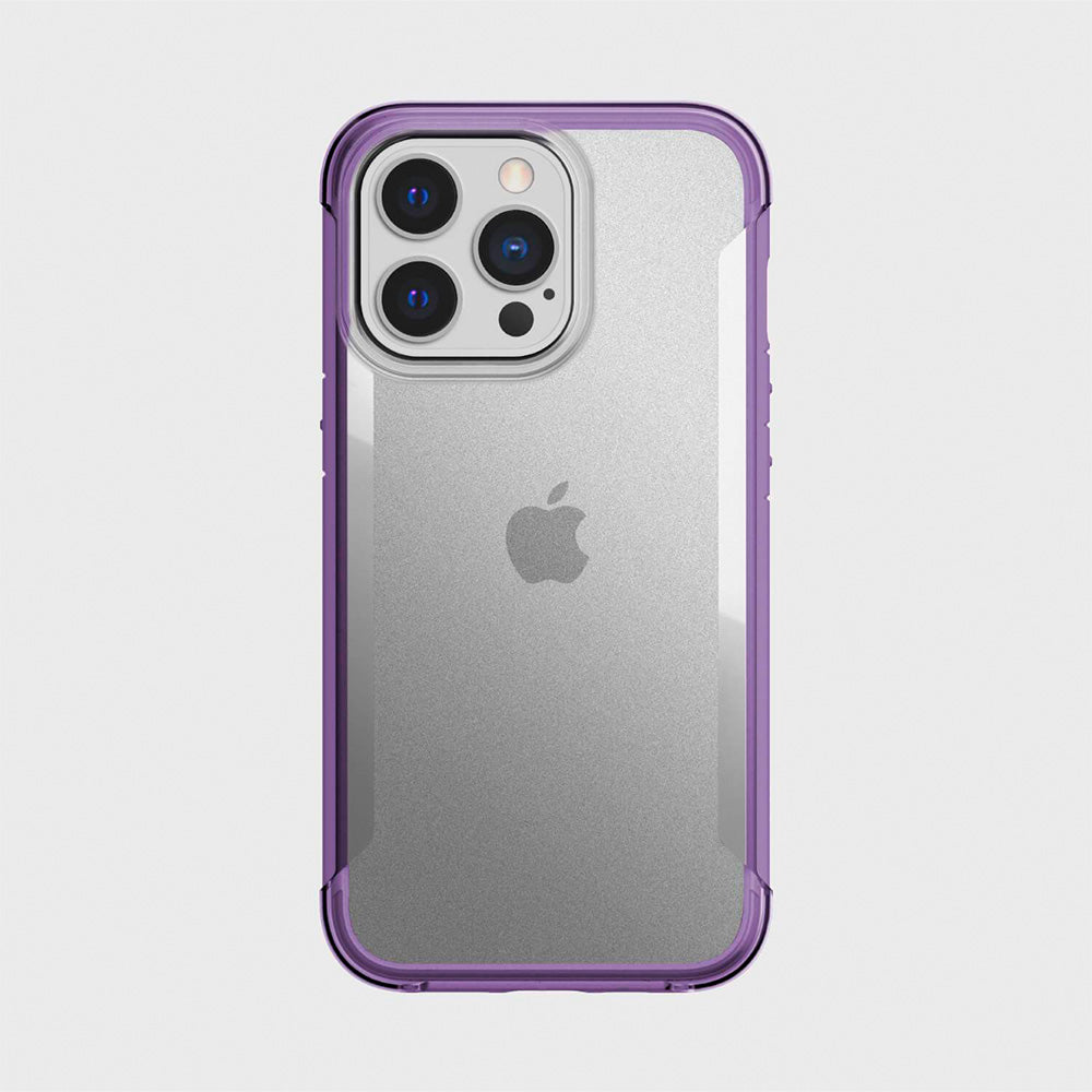 Estuche Clásico Xdoria Raptic Terrain Morado para iPhone 13 Pro - RAPT35