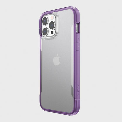 Estuche Clásico XDORIA Raptic Terrain Morado para iPhone 13 Pro Max - RAPT52