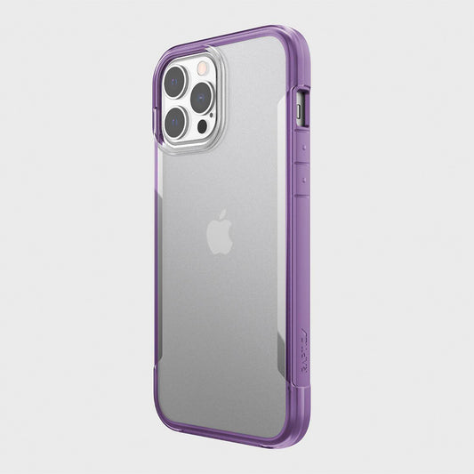 Estuche Clásico XDORIA Raptic Terrain Morado para iPhone 13 Pro Max - RAPT52