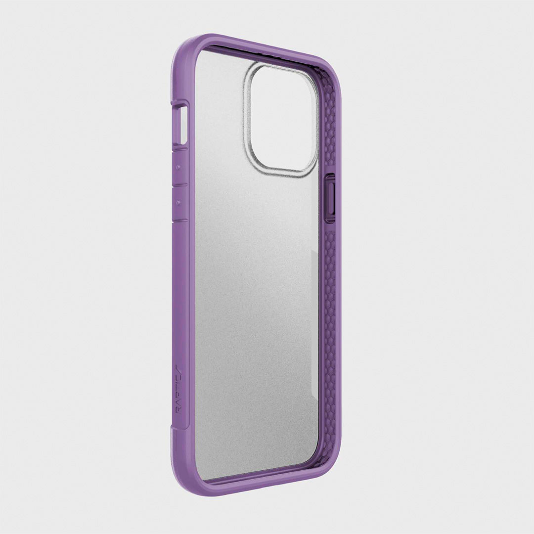 Estuche Clásico XDORIA Raptic Terrain Morado para iPhone 13 Pro Max - RAPT52