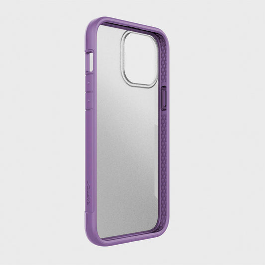 Estuche Clásico XDORIA Raptic Terrain Morado para iPhone 13 Pro Max - RAPT52