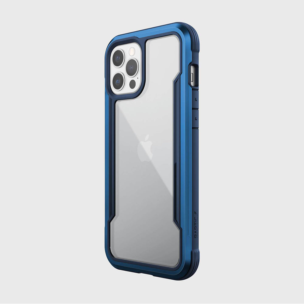 Estuche X-doria Raptic Shield Azul para iPhone 12 Pro Max - RAPT88