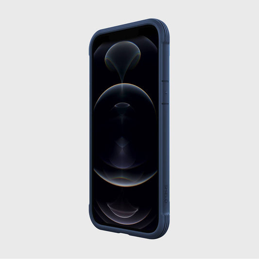 Estuche X-doria Raptic Shield Azul para iPhone 12 Pro Max - RAPT88