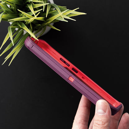 Case el Rey Defender Rojo/Rosado para Samsung S22 Plus - S22PDF05