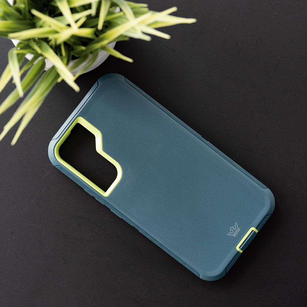 Case el Rey Defender Samsung S22 Plus Verde - S22PDF06