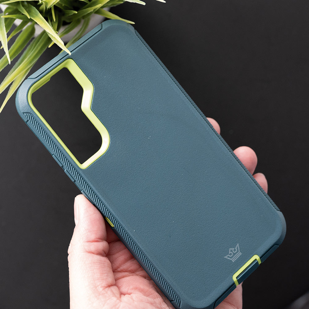 Case el Rey Defender Samsung S22 Plus Verde - S22PDF06