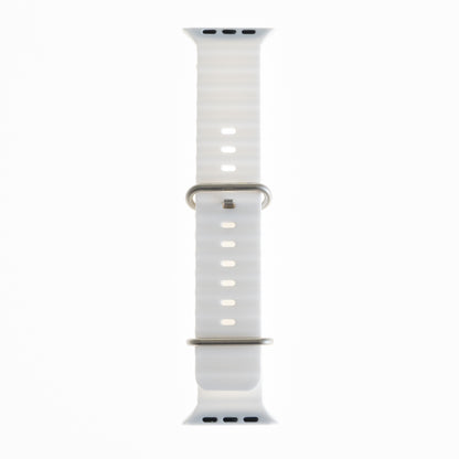 Pulsera Silicon Ocean 42/44/49 mm Blanco - SILCEA03