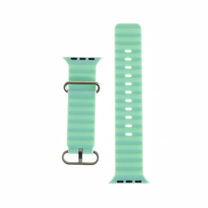 Pulsera Silicon Ocean Verde Menta - 42/44/49 mm - SILCEA06