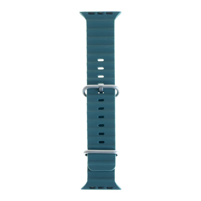 Pulsera Silicon Ocean Verde Esmeralda 38/40/41mm - SILCEA26