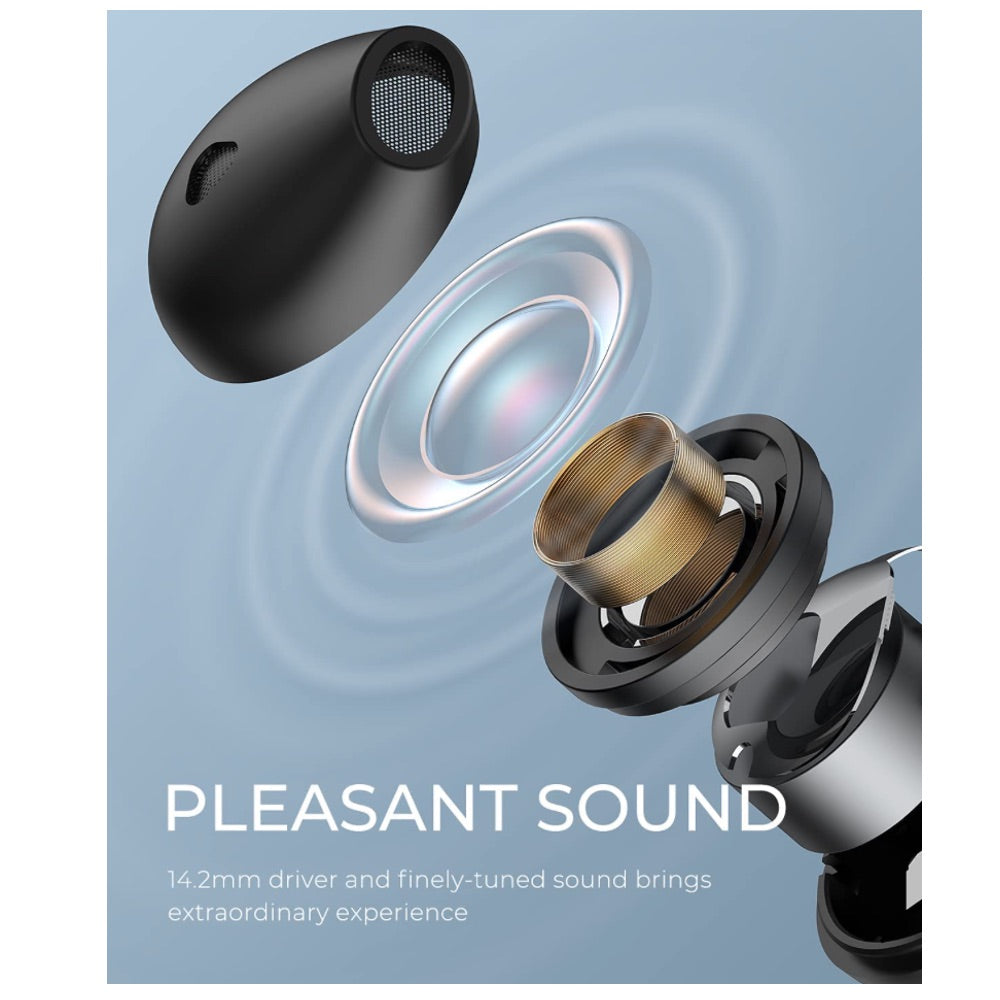 Audifonos soundpeats inalambrico air3 aptx adaptativo con cancelacion de sonido negro