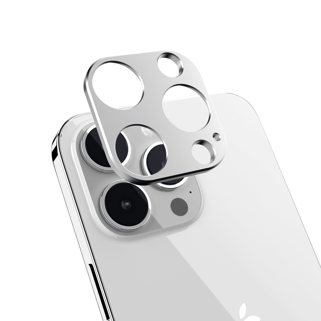 Protector Pantalla Switcheasy Vidrio Templado Camara Lenshield Aluminum Camera Iphone 14 Pro / 14 Pro Max Silver