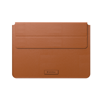 Estuche Clásico Switcheasy Stand Easy Leather para MacBook Pro 15/16 - Café - SWC203