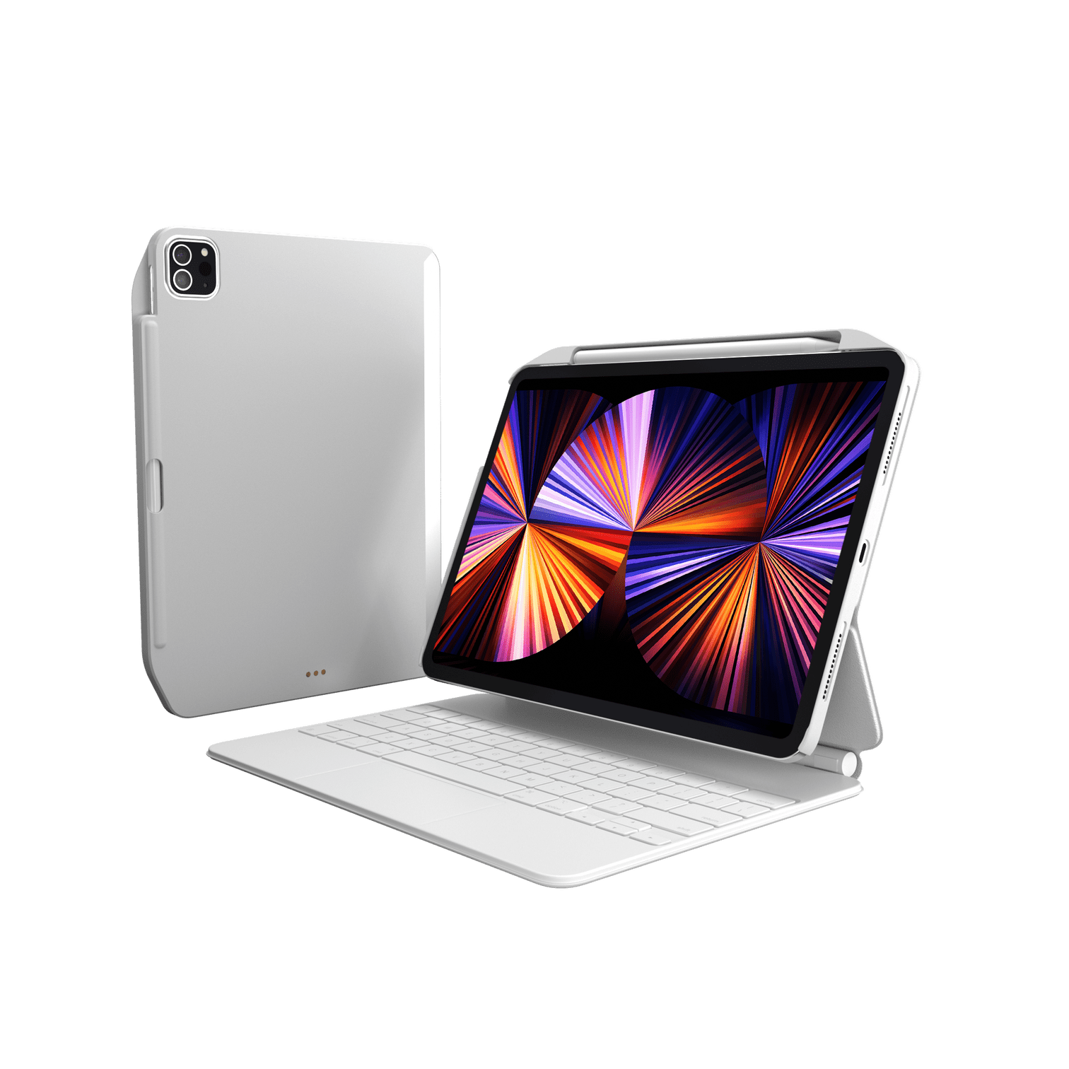 Estuches Clasico Switcheasy Cover Buddy Protective For 2021 Ipad Pro 12.9 Apple Ipad Pro Color Blanco