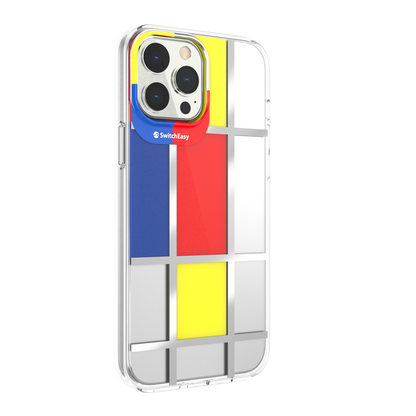 Estuche Switcheasy Artist para iPhone 13 Pro - Mondrian - SWC267