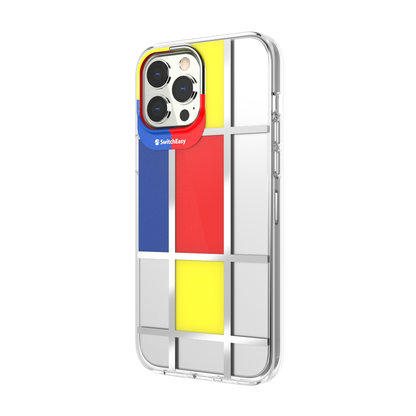 Estuche Switcheasy Artist para iPhone 13 Pro - Mondrian - SWC267