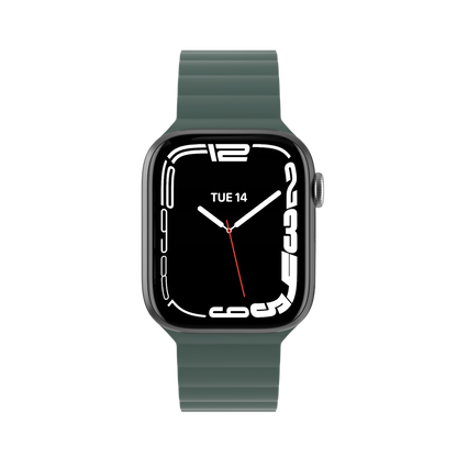 Pulsera Silicone Magnetic Mageasy para Apple Watch 38/40/41mm Verde Pino - SWC313