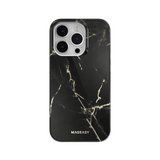 Estuche clasico switcheasy marble apple iphone 14 pro color negro