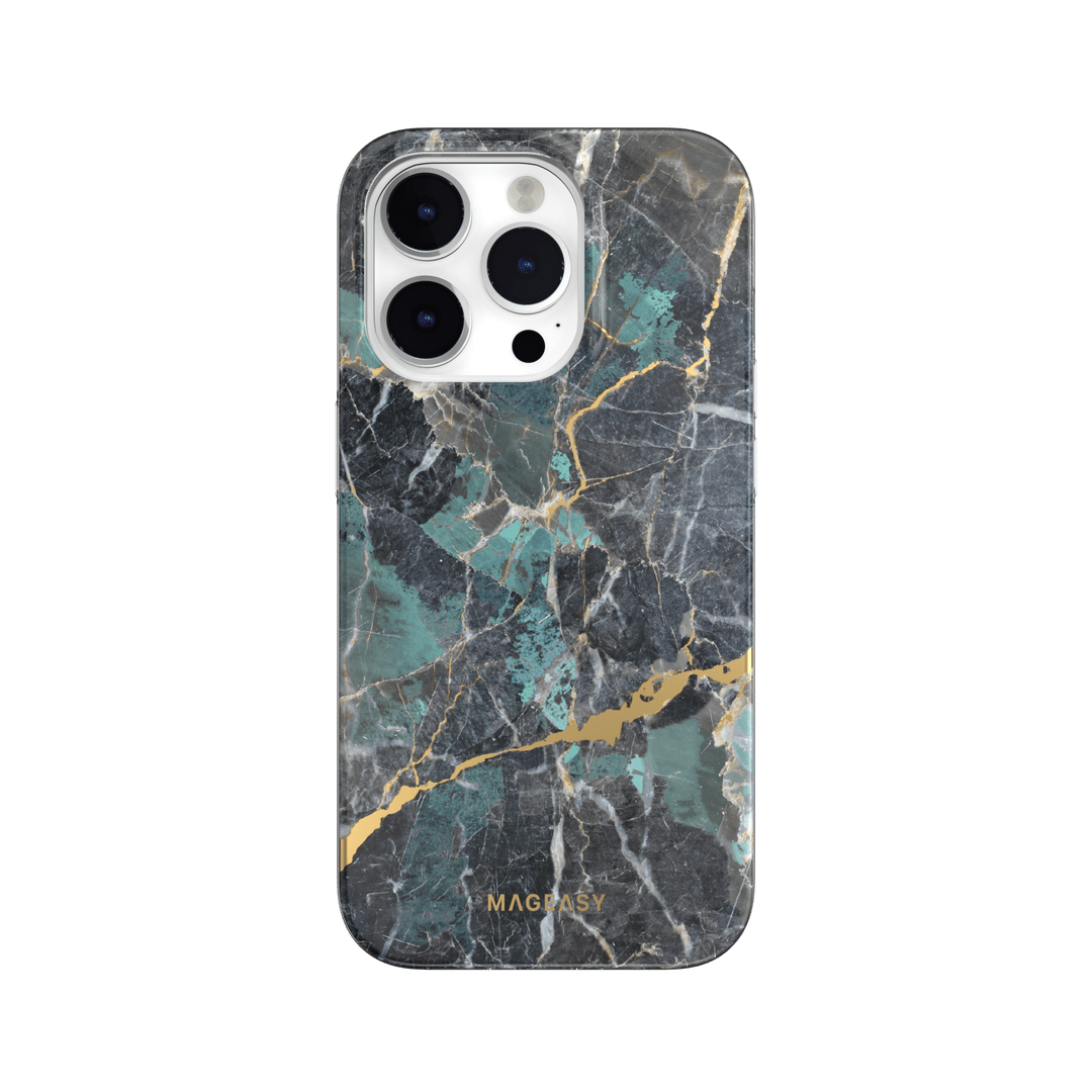 Estuche Clásico SwitchEasy Marble Azul para iPhone 14 Pro - SWC82