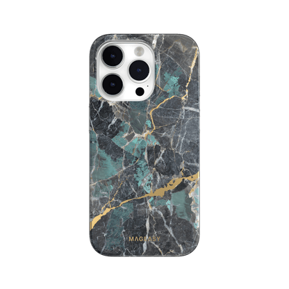 Estuche Clásico SwitchEasy Marble Azul para iPhone 14 Pro - SWC82