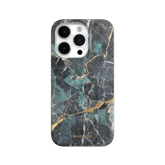 Estuche Clásico SwitchEasy Marble Azul para iPhone 14 Pro - SWC82
