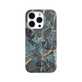 estuche clasico switcheasy marble apple iphone 14 pro color azul