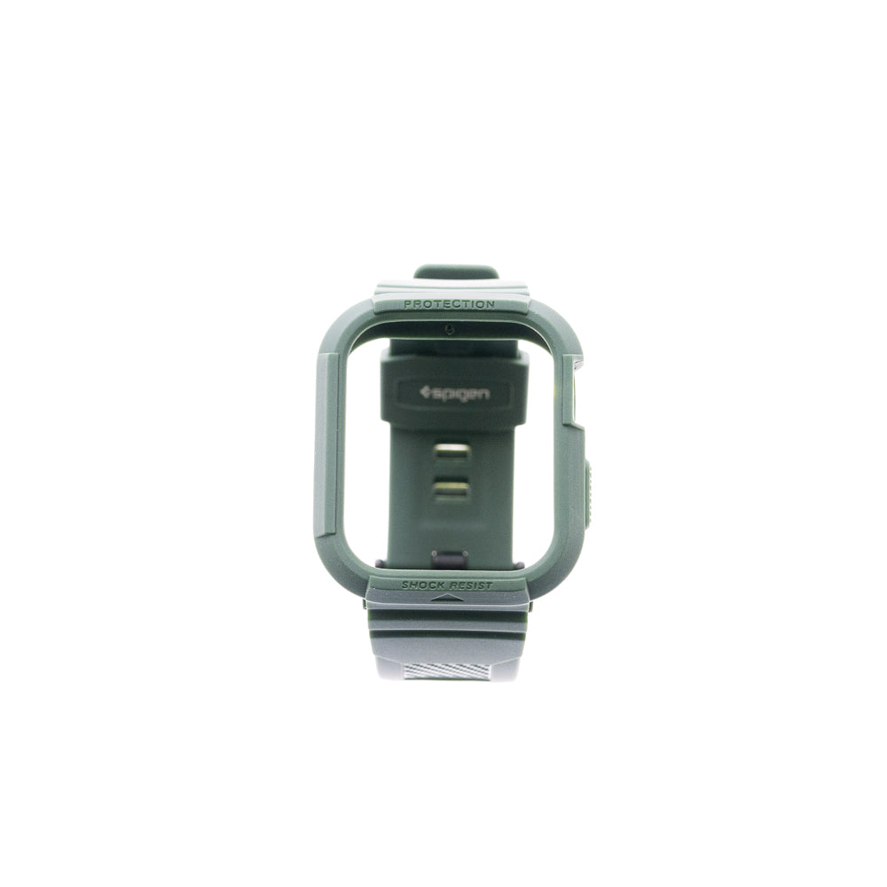 Estuche Spigen Rugged Armor Pro Verde Musgo 40/41 Mm - WTRAP06