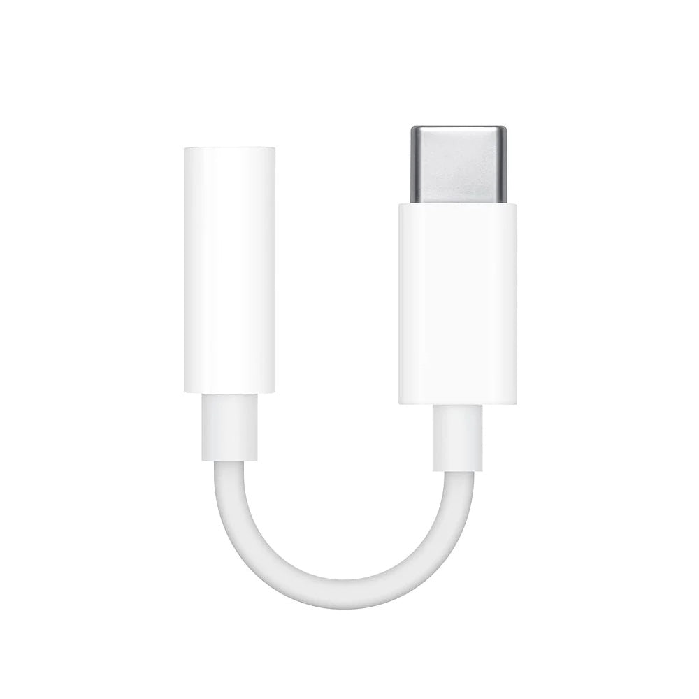 Accesorio apple adaptador usb - c a 3.5mm audio para linea iphone 15 series color blanco - TOP MOVIL