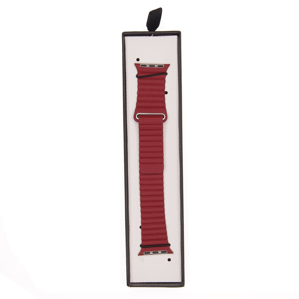 Accesorio El Rey Pulsera Loop De Eslaboneapple Watch 38 / 40 Mm Color Corinto - TOP MOVIL